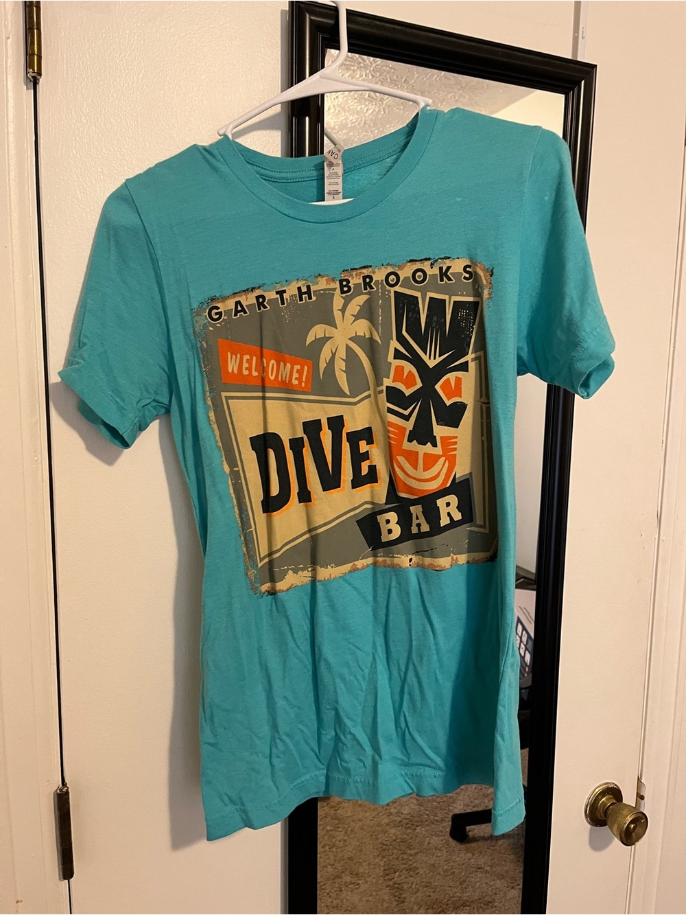 Garth Brooks Turquoise Dive Bar Graphic Tee